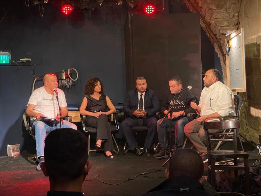 مسرح اليمامة البلدي رهط يعالج قضية العنف والجريمة في مسرحية وندوة خاصة ضمن مهرجان مسرحيد عكا 2021